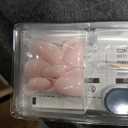 Oval Press on Nails Short Fake Nails, Press on Almond False Nail Full Cover Acrylic Nail for Women and Girls