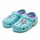 Kids Style Slip-On, Rubber Clogs /Sandals / Water Shoes Blue Charm Clog 2 US1 Us13
