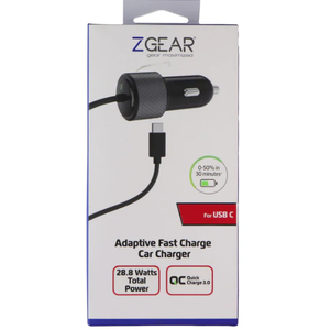 ZGear 2.4AMP Car Charger Type-C
