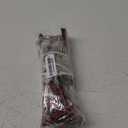 Christmas Pine Cone Bows - Large 20 x 11 Inches Red Black Buffalo Plaid Bow for Home, Front Door, Xmas Tree Topper, DIY Craft, Winter Holiday Decorations