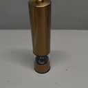 Epar Electric Gold Salt and Pepper Grinder - Battery Operated Brass Pepper Mill with Ceramic Burr - One Hand Peppermills With LED Light