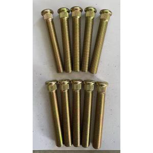10pcs Extended Wheel Stud 1007713 M12x1.5 3.25 in. Length Replacement for GM Chevrolet Camaro Corvette, Ford Fusion Escape Foucs Fiesta Transit Connect Courier