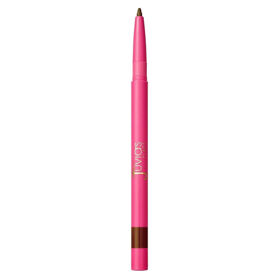 Juvia's Place Coffee Shop Luxe Lip Liner: Cocoa Latte - Colorstay Matte Finish Lip Pencil, Makeup for Natural Long Lasting Beauty and Sensational Wear, Lip Stain Kiss Proof Cometics