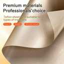 TransOurDream 4 Pack PTFE Teflon Sheets Size L16 x 20" for Auto Heat Press Heat Transfer Paper and Sublimation Paper Reusable Heat Resistant Non stick