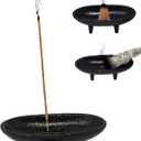 Cast Iron Incense Burner 4" L 2" H, Ideal for Smudging, Incense Burning, Ritual Purpose, Decoration etc.