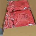 20 Pack Red Spandex Folding Chair Covers in Stretch Washable Fabric for Wedding, Party,Holidays,Celebration and Other Special Events