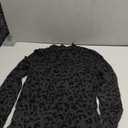 hibshaby Sexy Mesh Black Leopard Jumpsuits for Women Bodycon Outfits Streetwear Rompers Size L