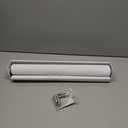 Persilux Free-Stop Cordless Solar Shades for Windows Shades Light Filtering Roller Shades (White, 20" W x 72" H) 5% Openness UV Protection Flame Retardant View Through Roller Blinds for Windows, Home