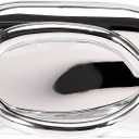 PHILOMENA Evening Clutch Purses Women Acrylic Handbags Metal Handlebars Shoulder Crossbody Bag Wedding Party Casual (Silver)