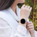 2 PACK Metal Band for Google Pixel Watch 3 41mm Bands/Google Pixel Watch 2/1 Bands Women Men, Stainless Steel Mesh Loop Adjustable Wristband Replacement Straps (Colorful/Rose Pink)