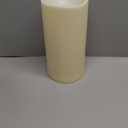 Homemory 6" x 12" Extra Large Outdoor Waterproof Candle with Auto 6-Hour Timer, Ivory Plastic Made, Long Last for Half A Year