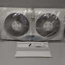 Bionaire Thin Window Fan with Manual Controls, (BWF0502M-WM)