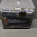 Camping Pickup Truck Bed Air Mattress Thicken Sleeping Pad for 5.5-5.8Ft Full-Size Short Truck Beds Outdoor Camping Car Travel(Purple)