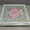 Floating Mahjong Table for Pool, 19x19 Inch Floral Game Float Board