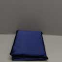 MR&HM Satin Bed Sheets, Twin XL Size Sheets Set, 3 Pcs Silky Bedding Set with 15 Inches Deep Pocket for Mattress (Twin XL, Navy Blue)