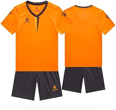 KELME Kids' Soccer Jersey - Boys Girls Quick Dry Training Set, Indoor Turf Uniform, Size: 10