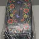 Floral Stair Treads for Wooden Steps, 15 Pack Black Stair Runners Non Slip Indoor 8" X 30", Washable Carpet Rugs with Silicone Backing for Kids Elders and Dogs