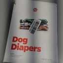 Pet Parents Washable Dog Diapers (3pack) + Extendrs of Durable Doggie Diapers, Premium Dog Diapers Female (Small, Daisy)
