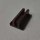 S&A WOODCRAFT 3 Slots Bamboo Wood Vertical Laptop Stand, Adjustable Wooden Laptop Holder, Non-Slip Laptop Dock Compatible with Apple MacBook, Microsoft Surface, Gaming Laptops, IPad, Tablets