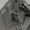 Cordless Table Lamp, 5000mAh Rechargeable Battery Operated Portable Lamp, Dimmable+3 Colors LED Touch Control, Modern Crystal Lamp for Bedroom, Kitchen, Bar, Office (Sliver-2 Pack)