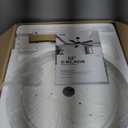 TCL Ceiling Fans with Lights, 52 Inch Ceiling Fan with Light and Remote Control, Reversible DC Motor, Noiseless, Dimmable 36W LED, Modern Ceiling Fan for Bedroom Living Room (White)