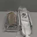 ONCE FOR ALL Safe Mandoline Slicer 5 in 1 Vegetable Chopper Food Potato Cutter, Strips Julienne Dicer Adjustable Thickness 0.1-8 mm Kitchen Chopping Artifact Fast Meal Prep (Gray)