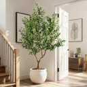 Large Faux Olive Tree Indoor Outdoor Realistic Floor Fake plantas artificiales Trees decorativas Grandes for Home Living Room Master Bedroom Office Porch Outside Patio