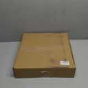 Drum Lamp shades Set of 2, White Line Lamp Shades for Table Lamps Floor Lamp, 13" Top X 13" Bottom X 10" High Large Fabric Lamp Shades, Easy Assembly Replacement Lampshades