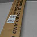 Board and Batten Wainscoting Panel Kit,MDF Premade Paintable Panel,54X96in