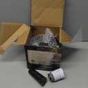 ChefSofi Mortar and Pestle Set - Black Polished Exterior - 6 inch - 2 Cup Capacity