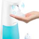 LAOPAO Automatic Foaming Soap Dispenser - Hand Free, Touchless, Countertop Soap Pump for Kitchen & Bathroom - Blue