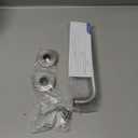 AmazerBath Shower Grab Bars for Bathtubs and Showers, Handicap Grab Bars for Shower Anti Slip, Shower Grab Bars for Senior for Wall Stainless Steel, Holds up to 500LBs, 12" L x 1" D, Brushed Nickel