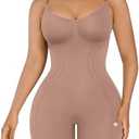 SHAPELLX Shapewear for Women Tummy Control Compression Seamless Body Shaper Slimming Bodysuit Top Thigh Slim Butt Lift XL-XXL