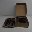 6 Pack 10 ft Heavy Duty Metal String Light Poles Adjustable Outdoor Lighting Stand for Patio,Backyard,Garden,Party & Wedding Rustproof & Sturdy with Hooks