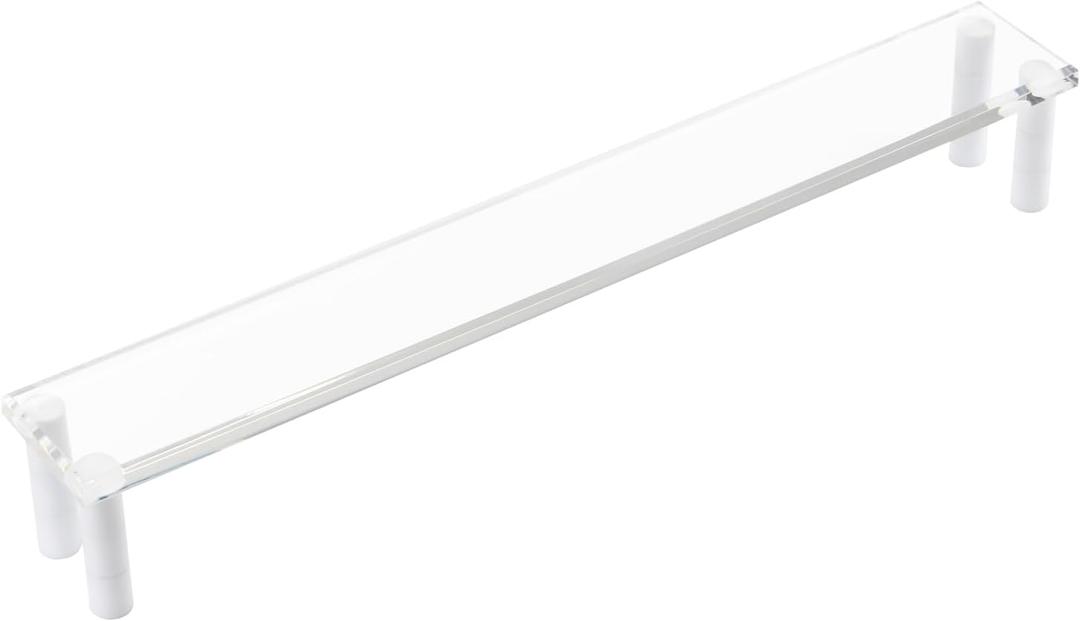 Artist Leaning Bridge Hand, Clear Acrylic Wrist Rest Leaning Bridge Hand Rest for Detailed Painting, Adjustable Height Creative Artist Bridge Art Drawing Tool for Sketching, Drawing, 16.9in