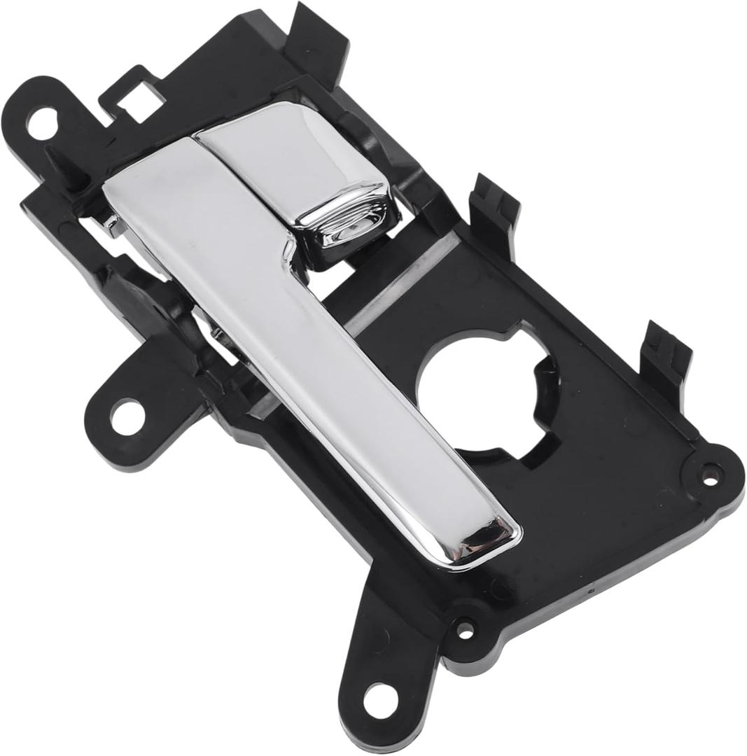 Motoforti Front Driver Side Interior Door Handle for Kia Optima 2011-2013 Inside Door Handle No.826102T010/82610-2T010 Black Silver Tone 1 Pc