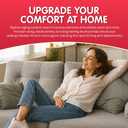 FOAMYFOAM High Density 3 inch Thick, 24 inch Wide, 72 inch Long Upholstery Foam, Cushion Replacement