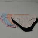 Hipster Panties for Women Underwear Lace Bikini Hip-huggers Panties 5 Pack M