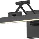 Black Picture Lights for Paintings Dimmable Gallery Light Hardwired LED Wall Art Lighting Display Artwork Lamps 23.6 Inch 14W 3000K Warm White