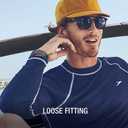 Speedo Men's UV Swim Shirt Long Sleeve Loose Fit Easy Tee (X-Large)