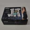 Braun Epilator Silk-pil 9 Flex 9-300 Beauty Set, Facial Hair Removal for Women, Hair Removal Device, Shaver & Trimmer, Cordless, Rechargeable, Wet & Dry, FaceSpa