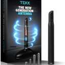 Tekk Short Antenna Compatible with 1999-2025 Tundra/Designed for Optimized FM/AM Reception / 4.8 Inches