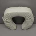 Padded Toilet Seat Cushion Off White
