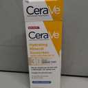 CeraVe Hydrating Mineral Sunscreen SPF 30 with Sheer Tint, Tinted Mineral Sunscreen with Zinc Oxide & Titanium Dioxide, Blends Seamlessly For Healthy Glow, Light, 1.7 Oz