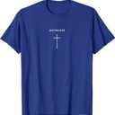 Waymaker Cross - Minimalist Christian Religious Jesus T-Shirt Size S