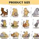 The Winnie Bear Wooden Table Centerpieces for Birthday Party/Baby Shower Decorations, Set of 12