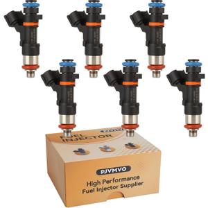 16600-7Y00A OE 3.5L Fuel Injectors,Compatible with/Nissan 3.5 Maxima Murano Altima 2004-2008,Compatible with/Infiniti G35 M35 FX35 |4 Holes| |Set of 6|