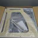 Pilates Chair, Pilates Chair for Home Workouts, Sturdy Metal Frame, Pilates Stability Chair, Yoga Fitness Trainer, Pilates Reformer Machine (Black)