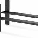 Floating Shelf Bracket Heavy Duty 1/2" Thick Free Hanging Countertop Support Bracket 2 Pack 20"Lx2.5"W Hidden Shelf Bracket for Floating Wall Countertops, Bars, Desks, Bench Seats, Vanities, Mantels