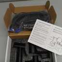 Handheld Toilet Bidet Sprayer, Water Pressure Adjustable Sprayer with Hose and 7/8 "T-Valve, Jet Spray and Soft Spray, for Toilet, Bidet, Shower etc., Stainless Steel, Black